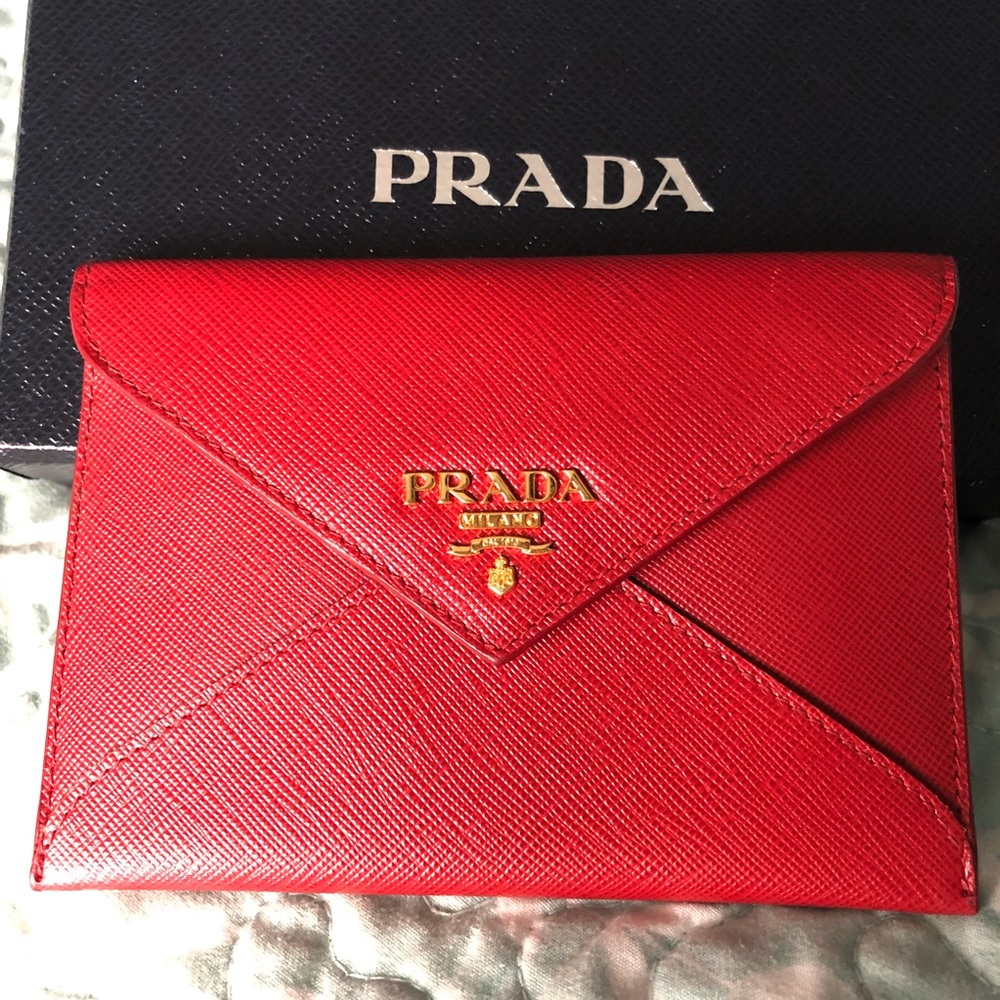 PRADA Leather Mini Wallet